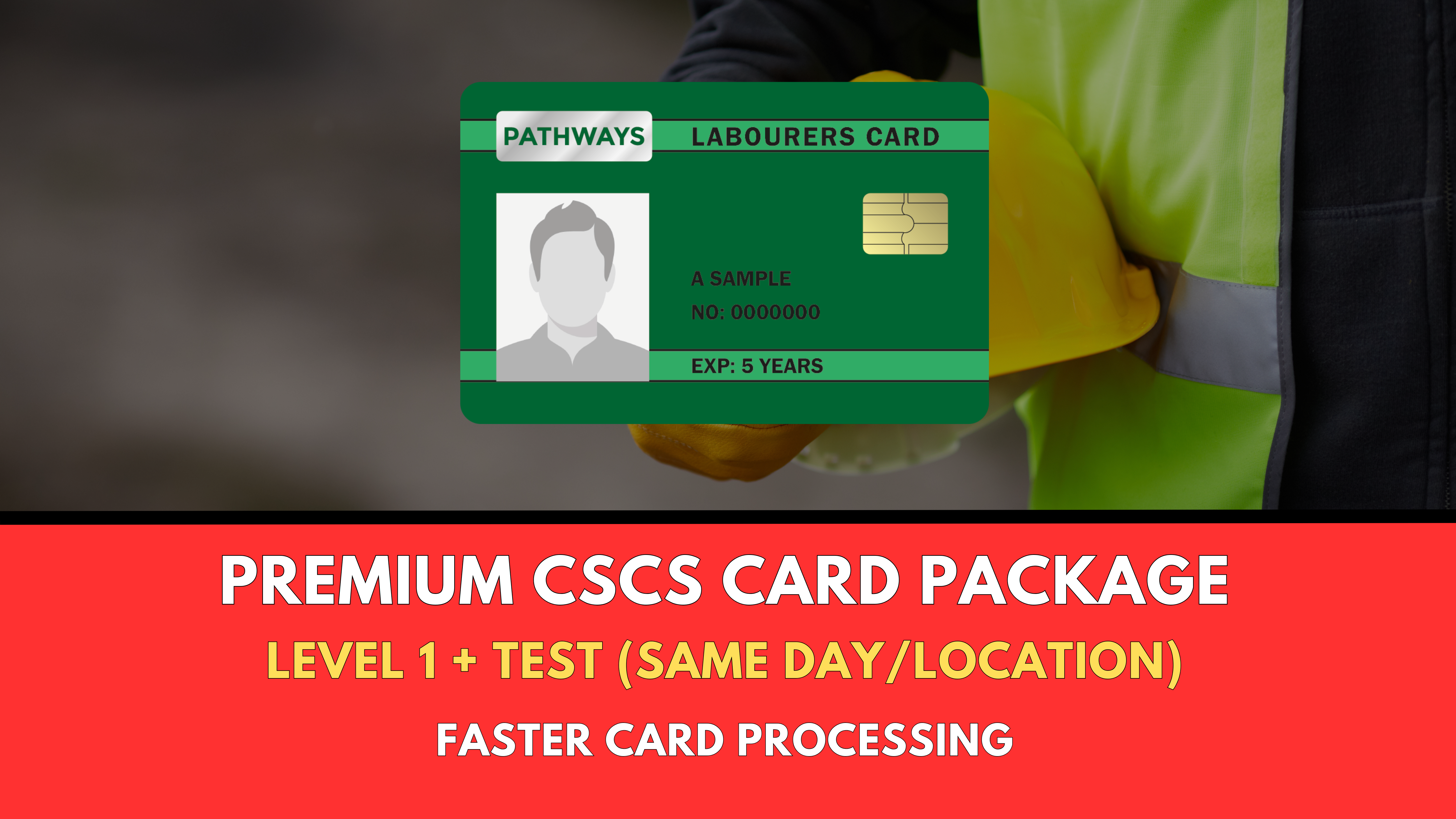 Premium CSCS Card Package