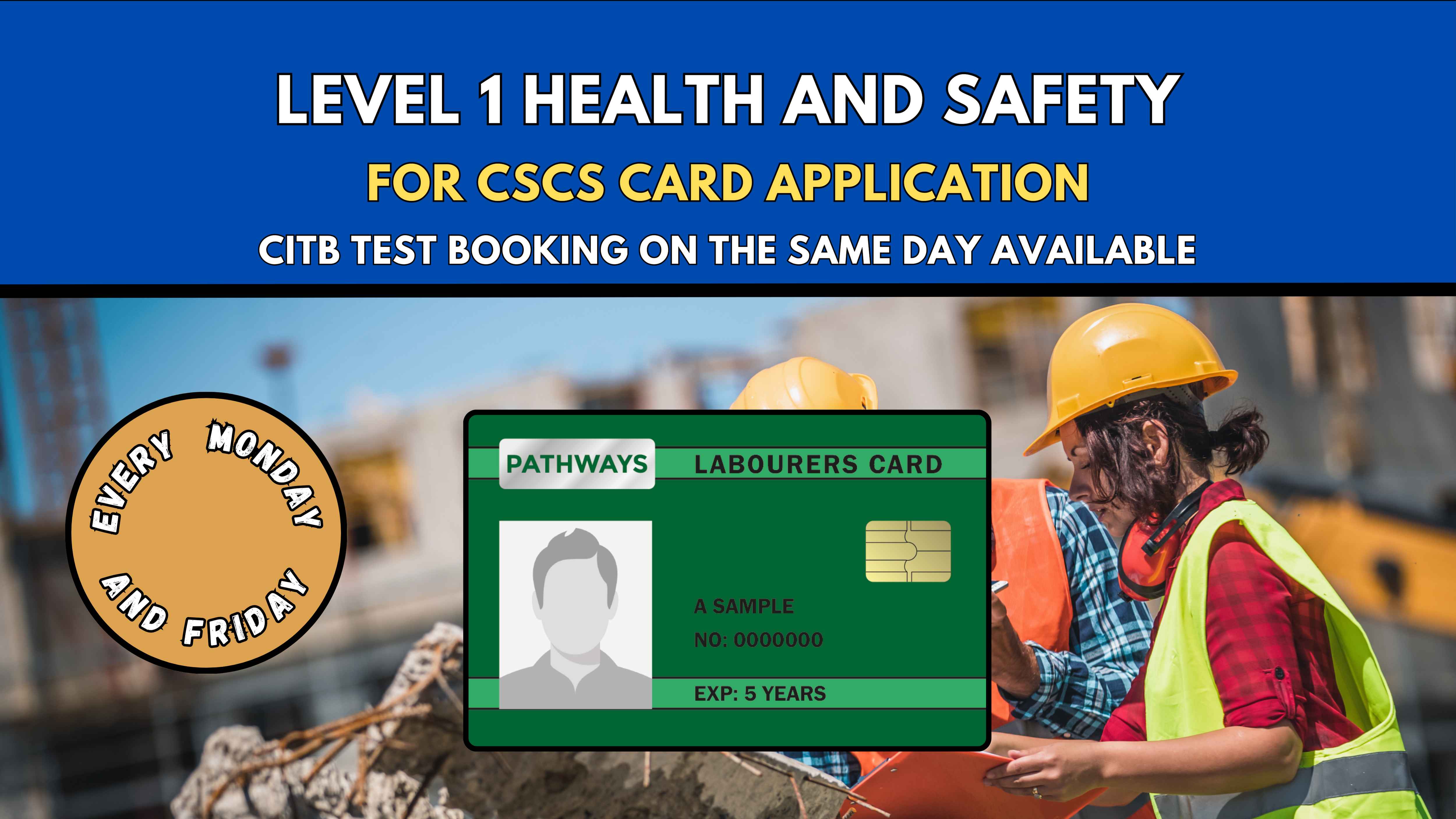 CSCS 1 Day Health and Safety