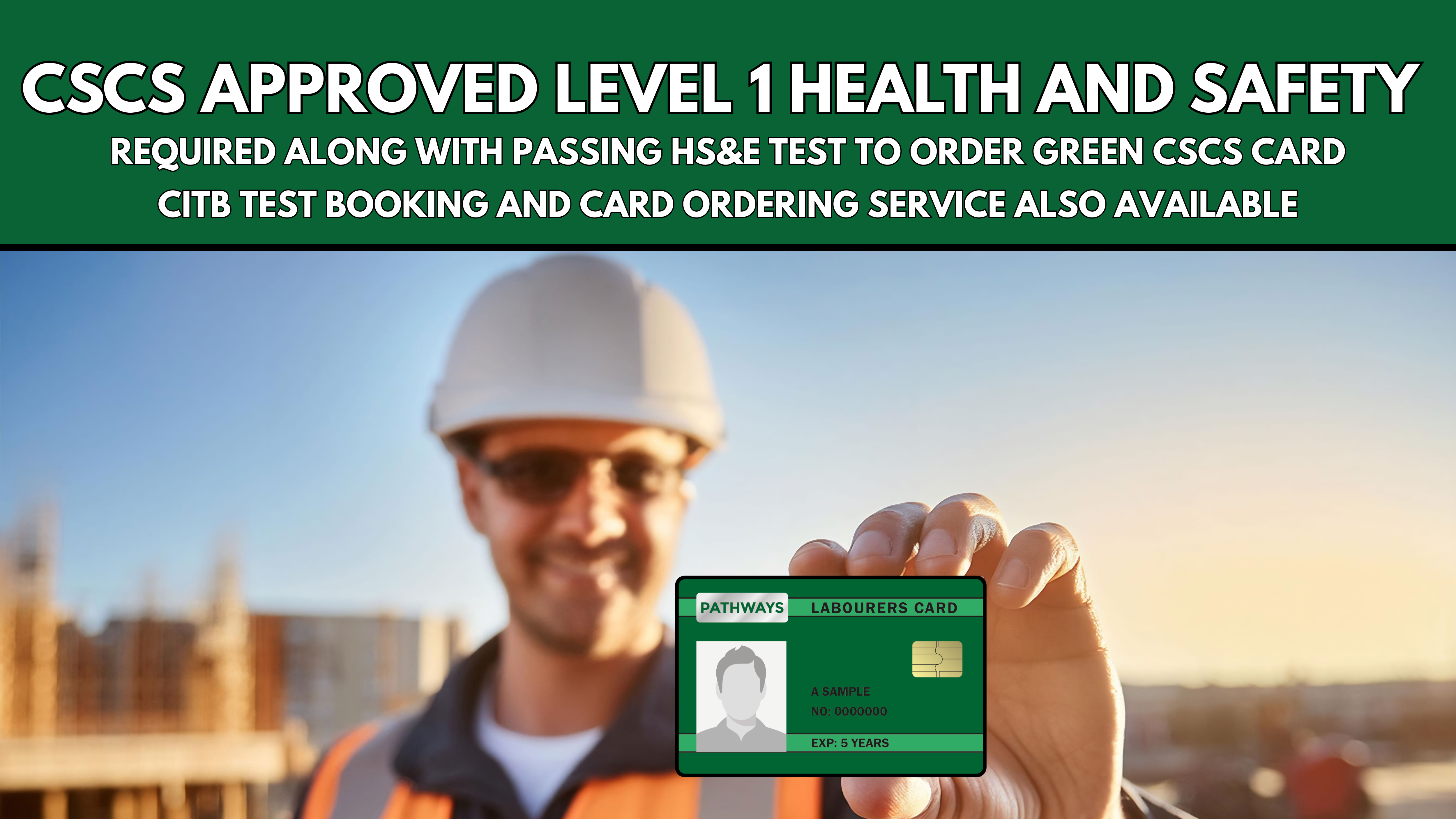 1 Day CSCS Health and Safety (Hull City Centre)