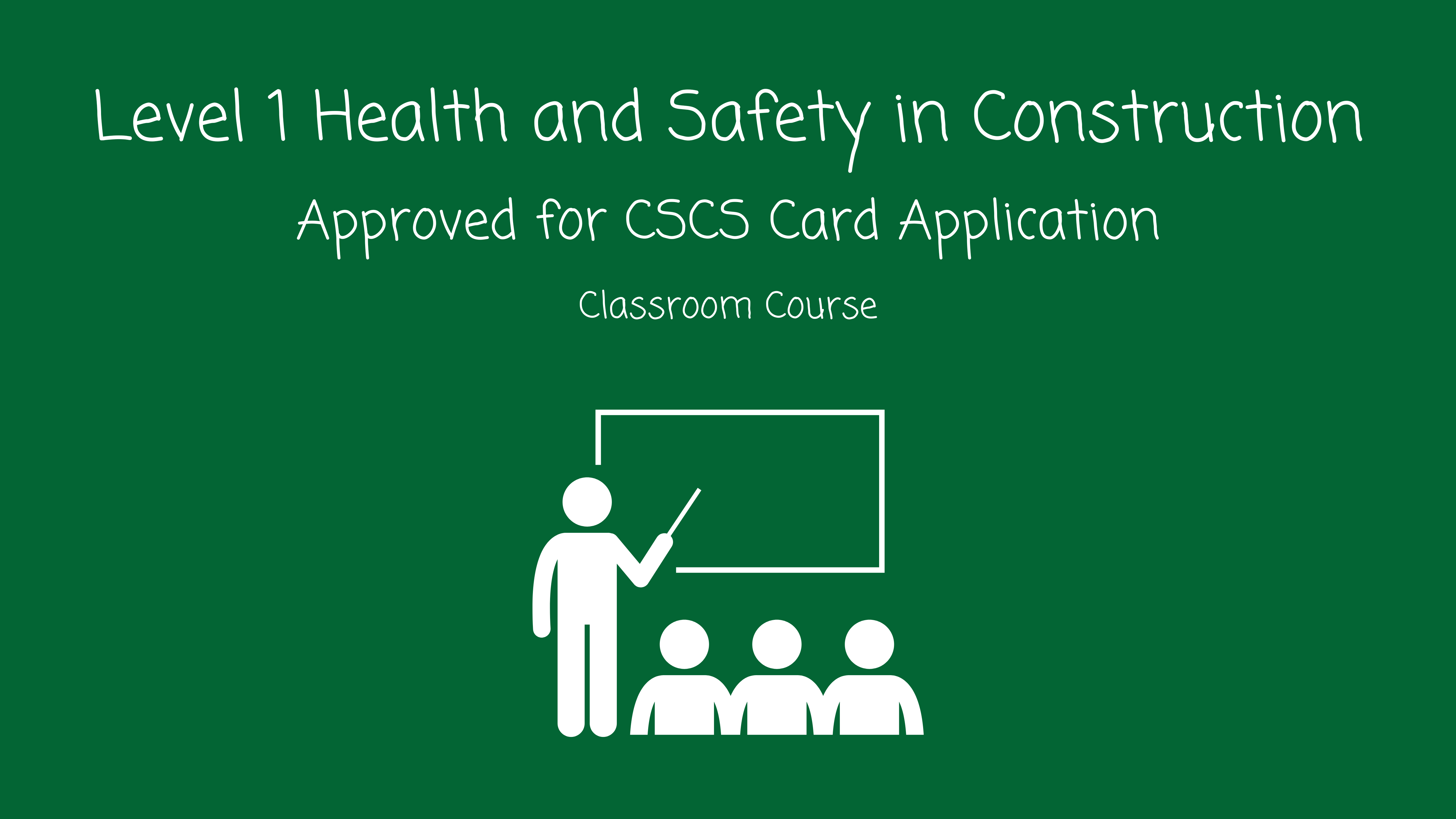 1 Day Health and Safety for CSCS