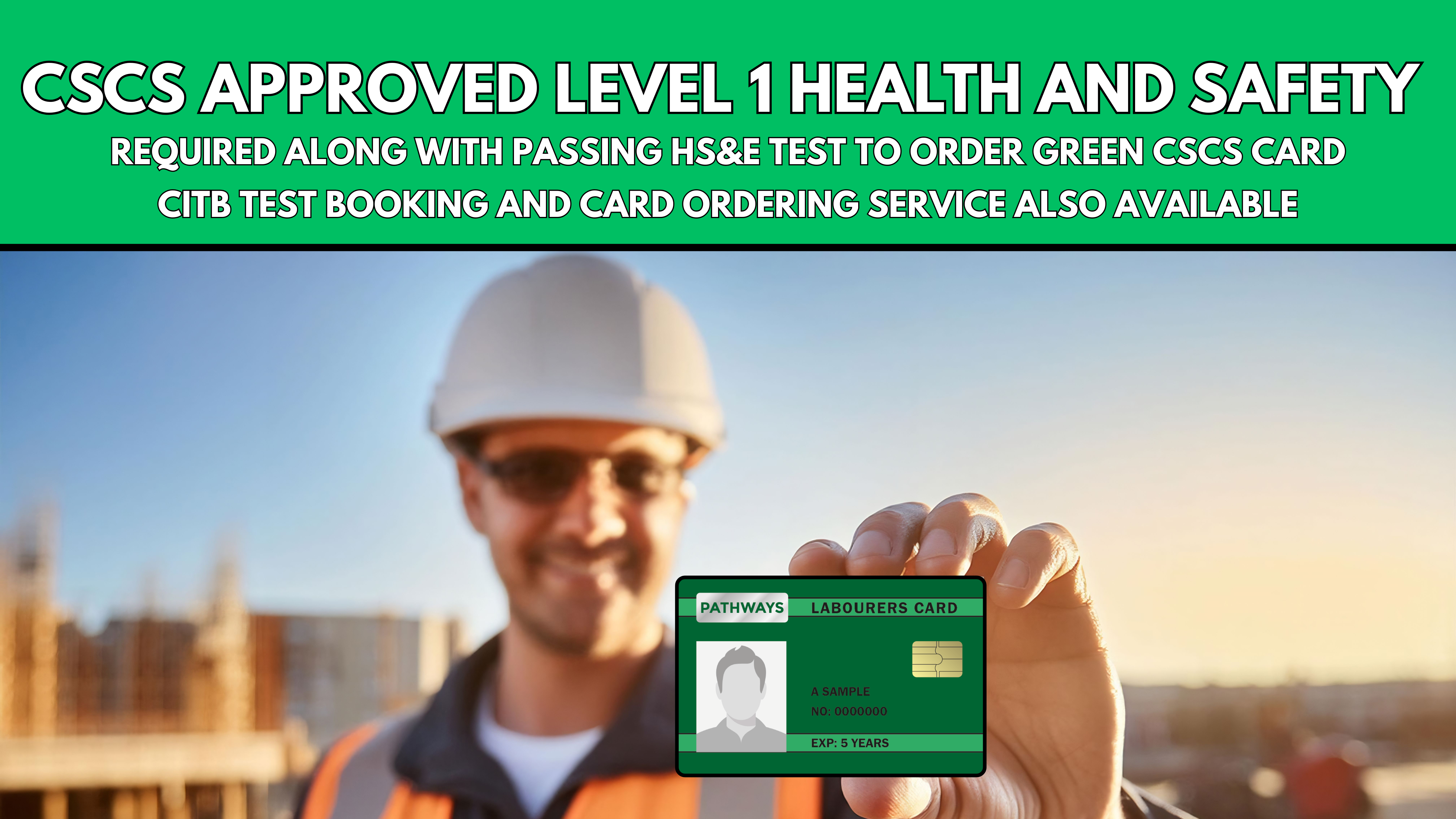 CSCS Approved Health and Safety (Wakefield)