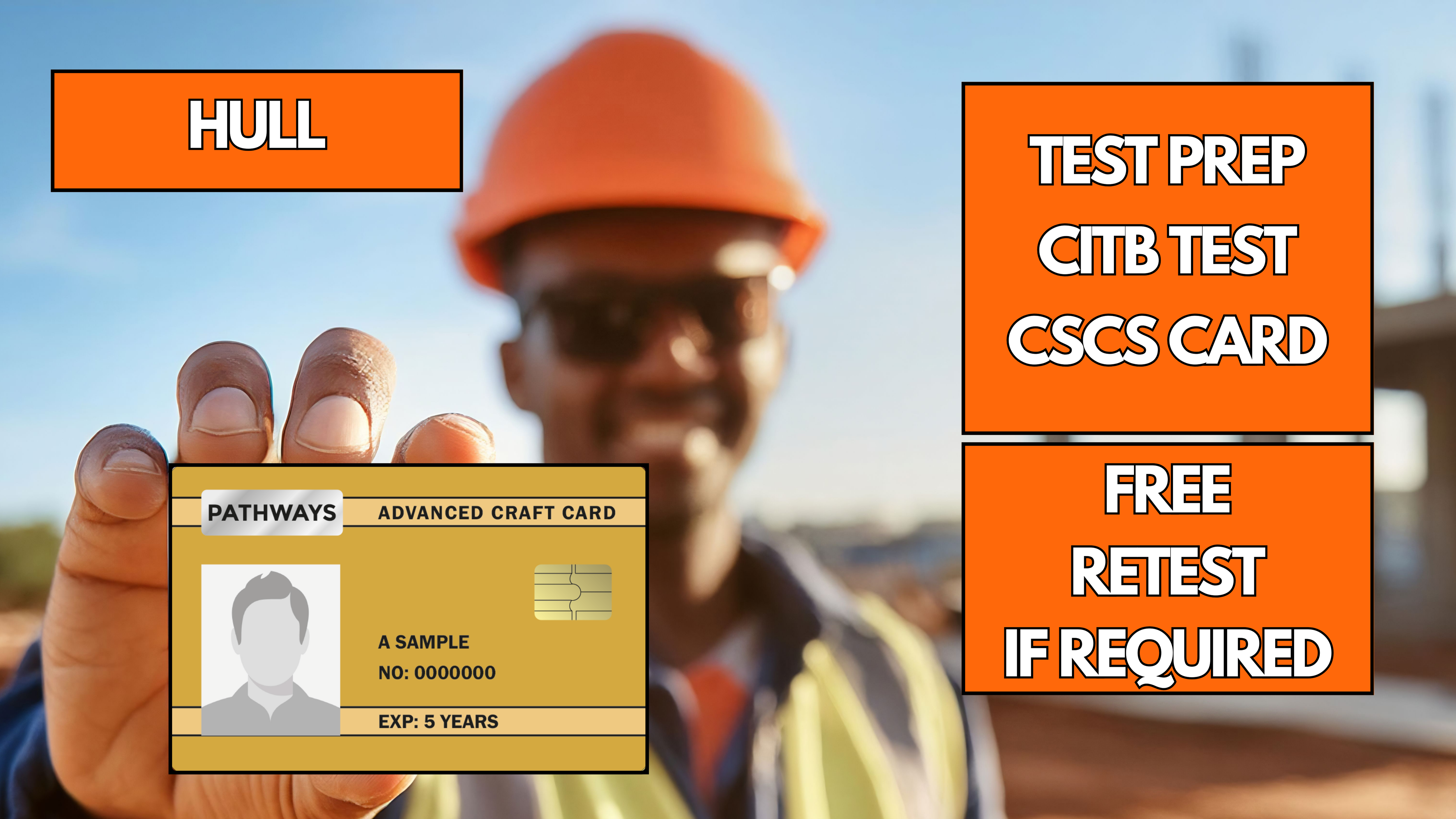 Gold CSCS Card Package