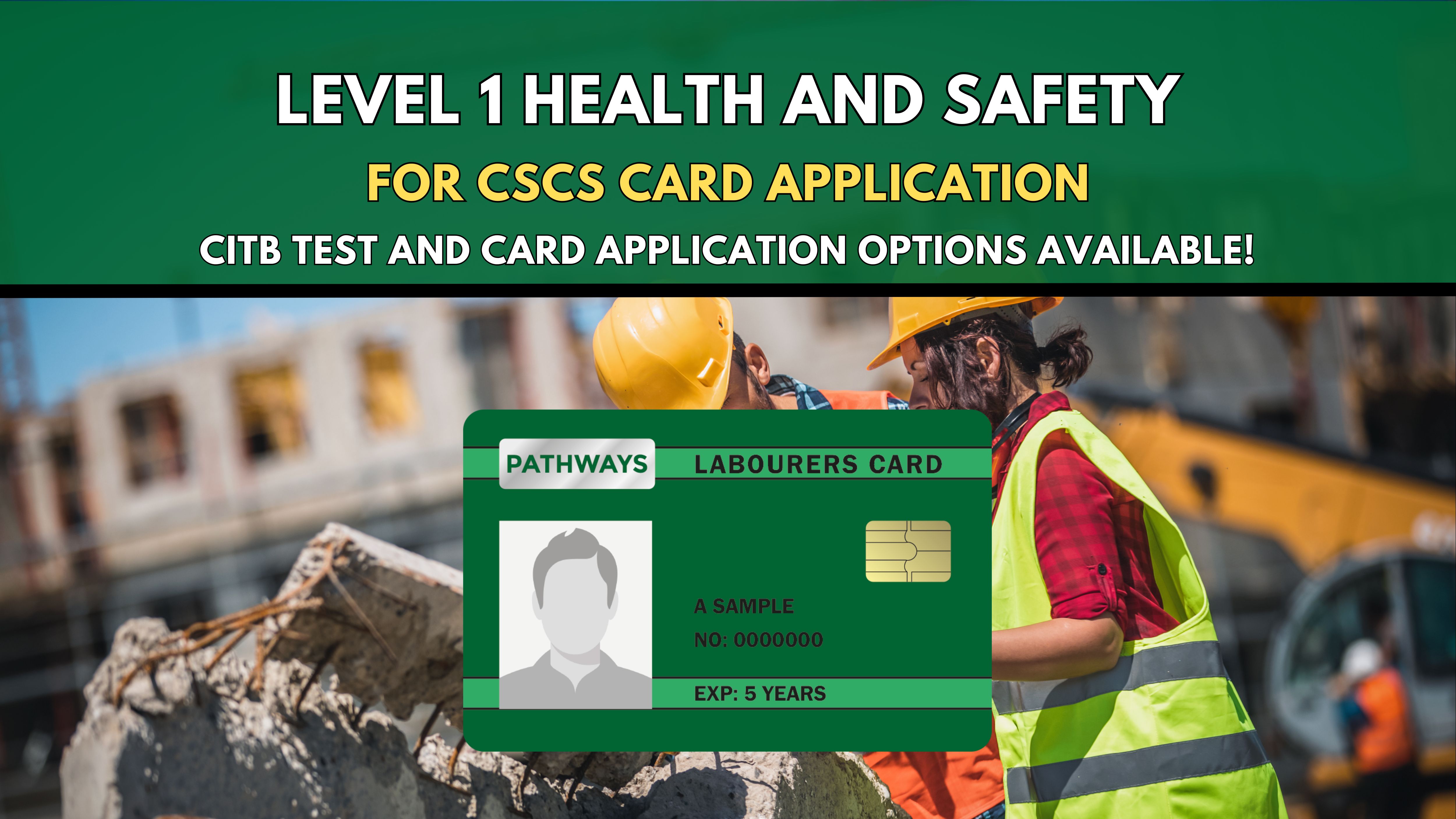 CSCS 1 Day Health and Safety