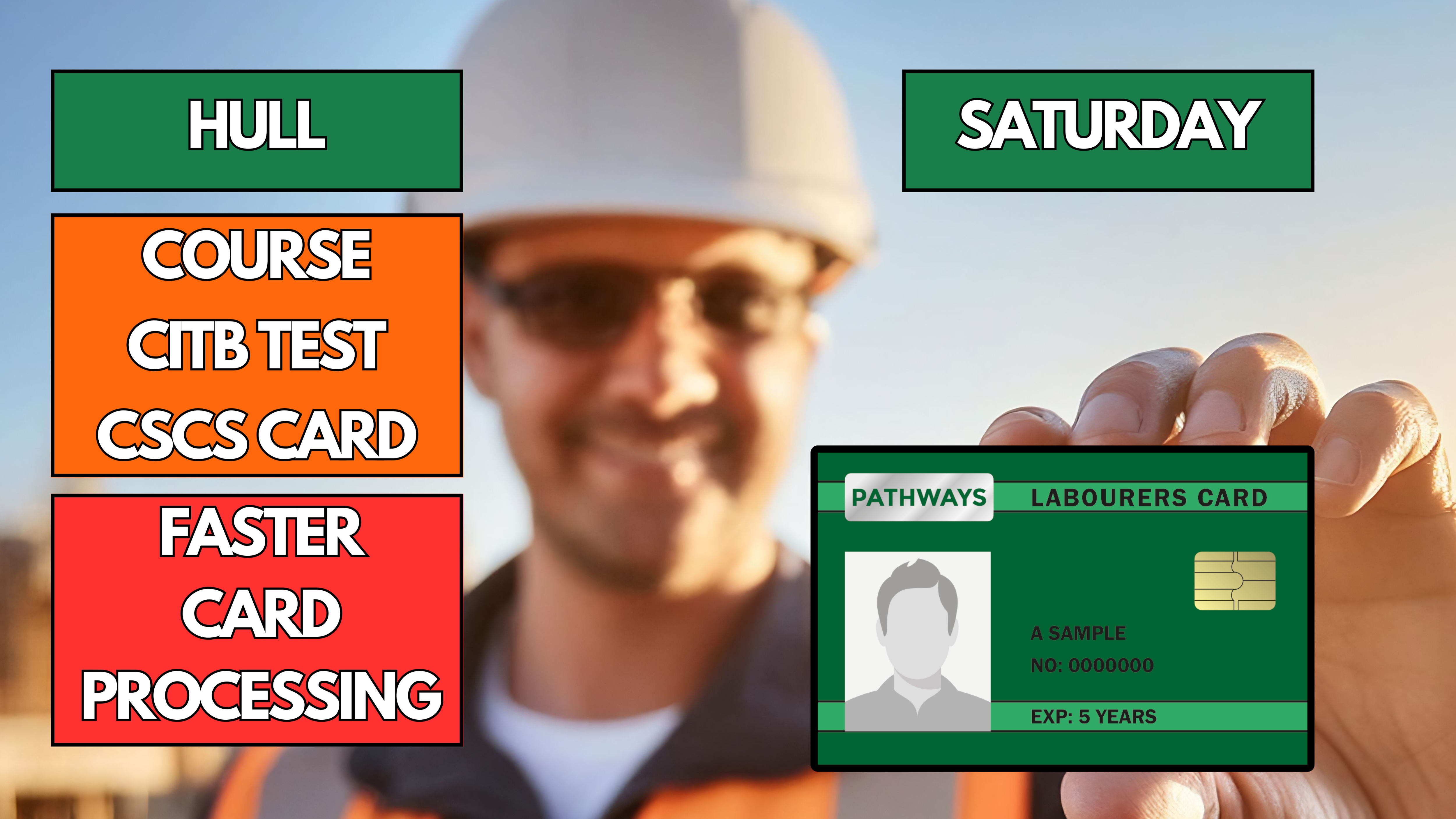 Saturday Premium CSCS Card Package