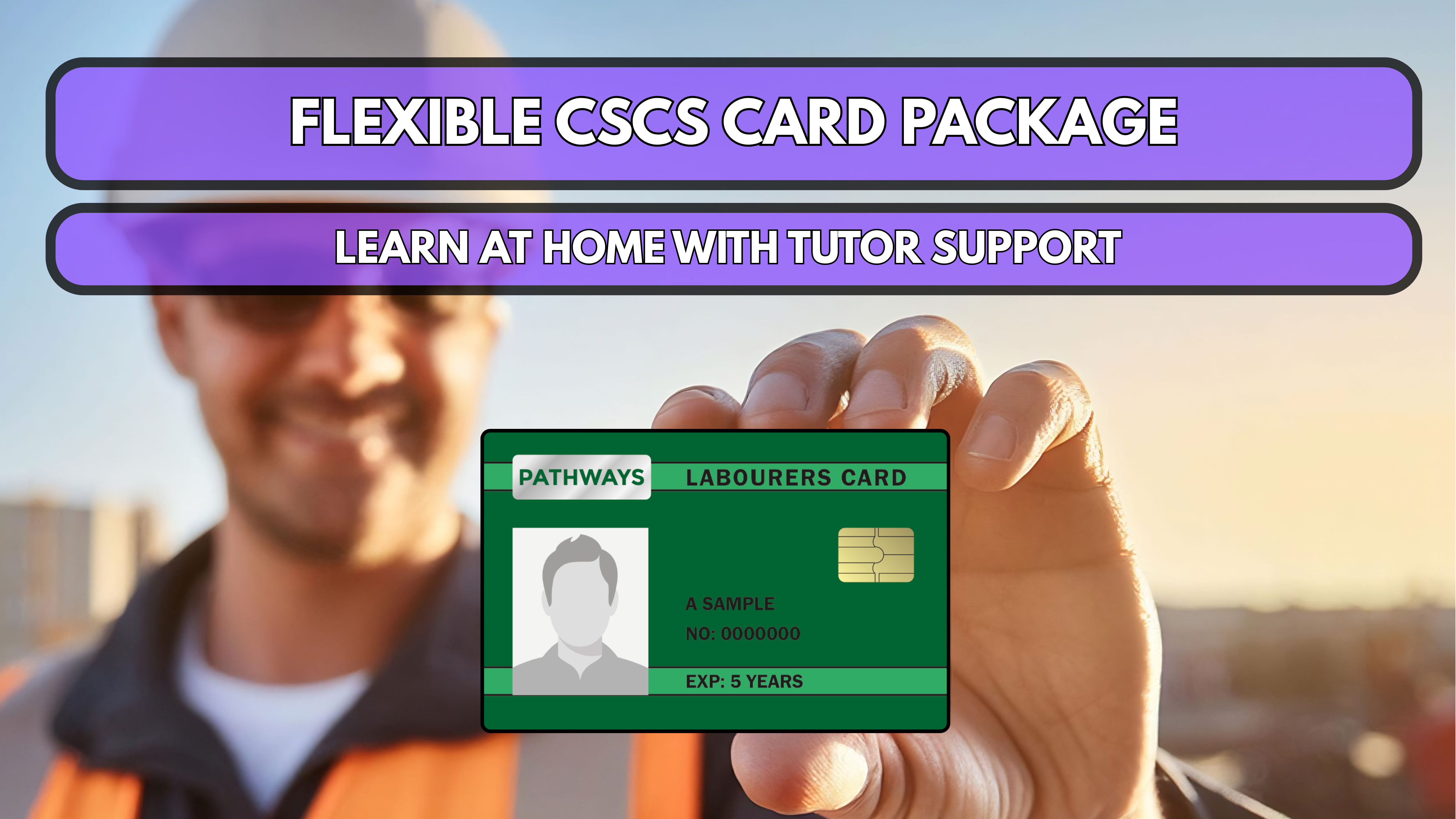 Flexible CSCS Card Package