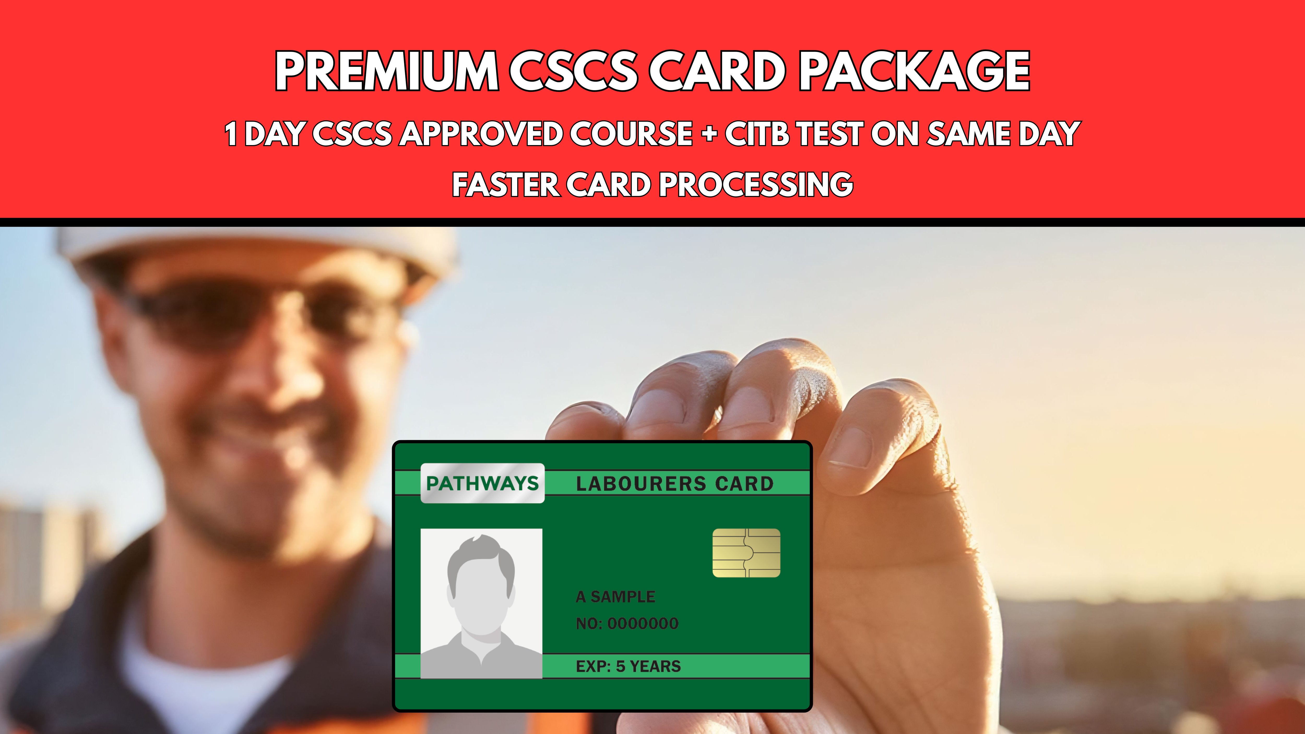 Premium CSCS Card Package