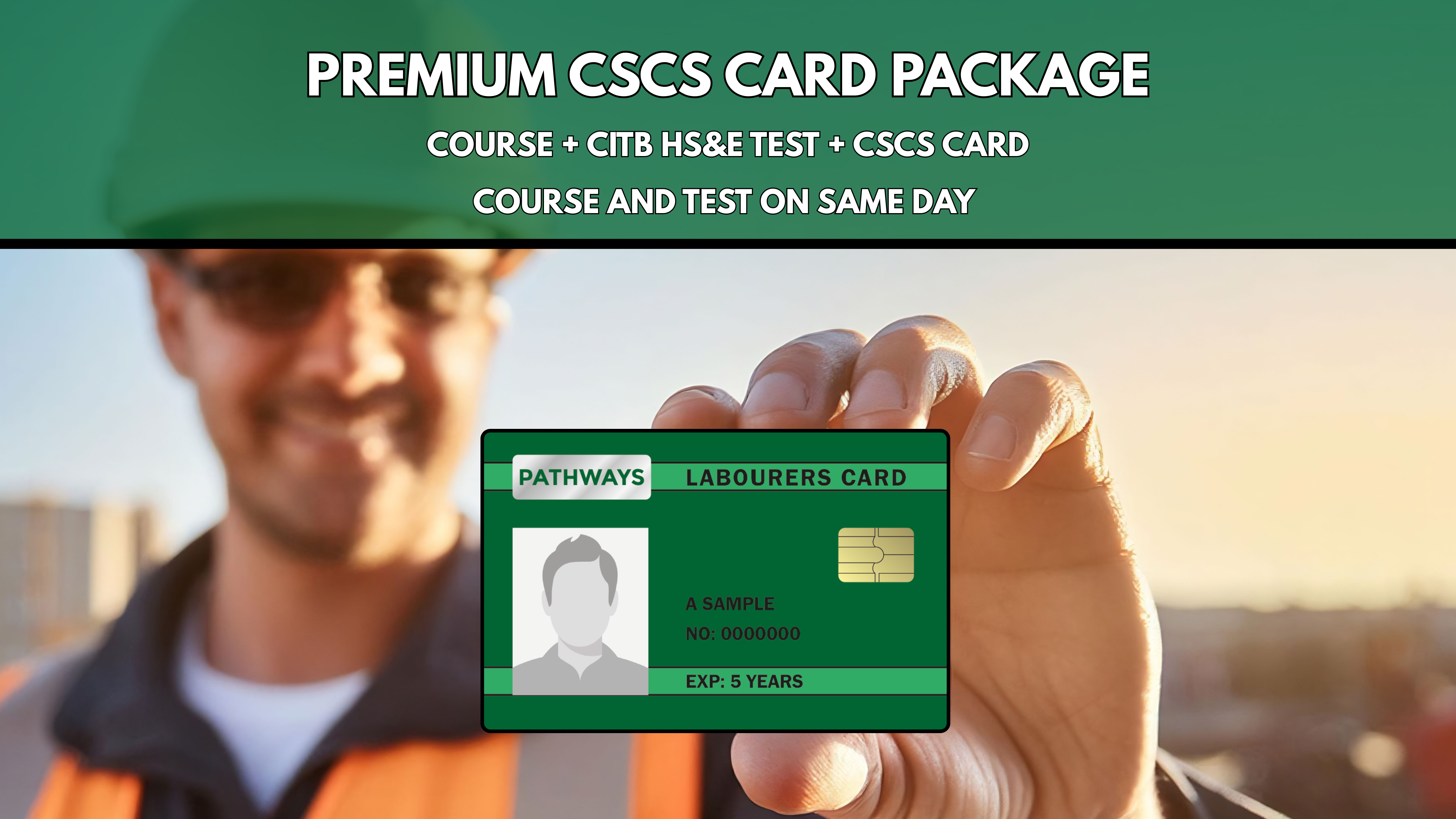 Premium CSCS Green Card Package (Hull)