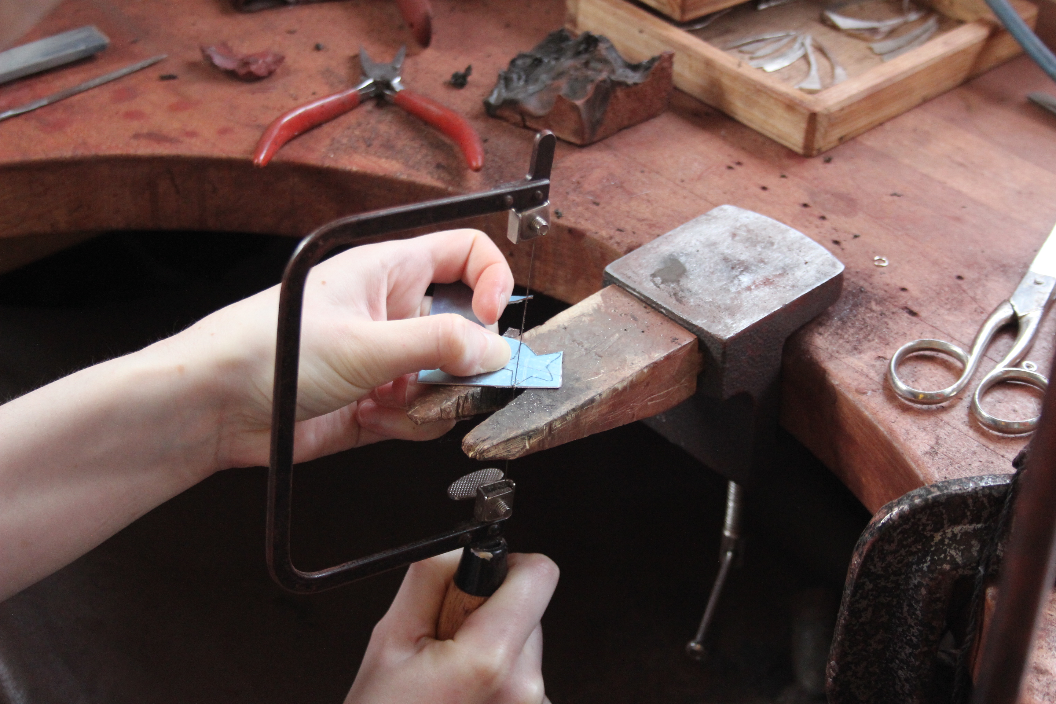 Silver Earring Making