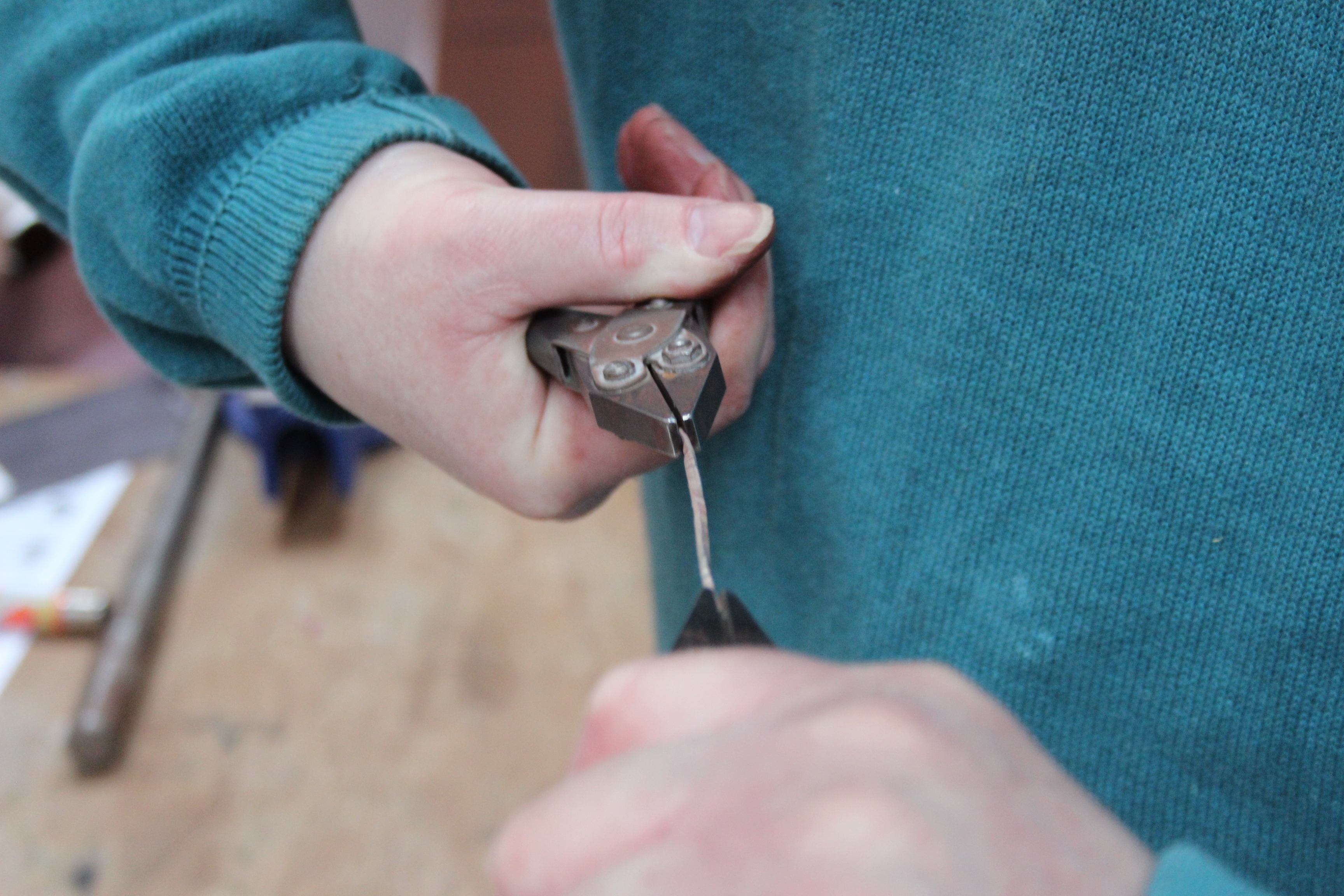 Silver Russian Ring Making