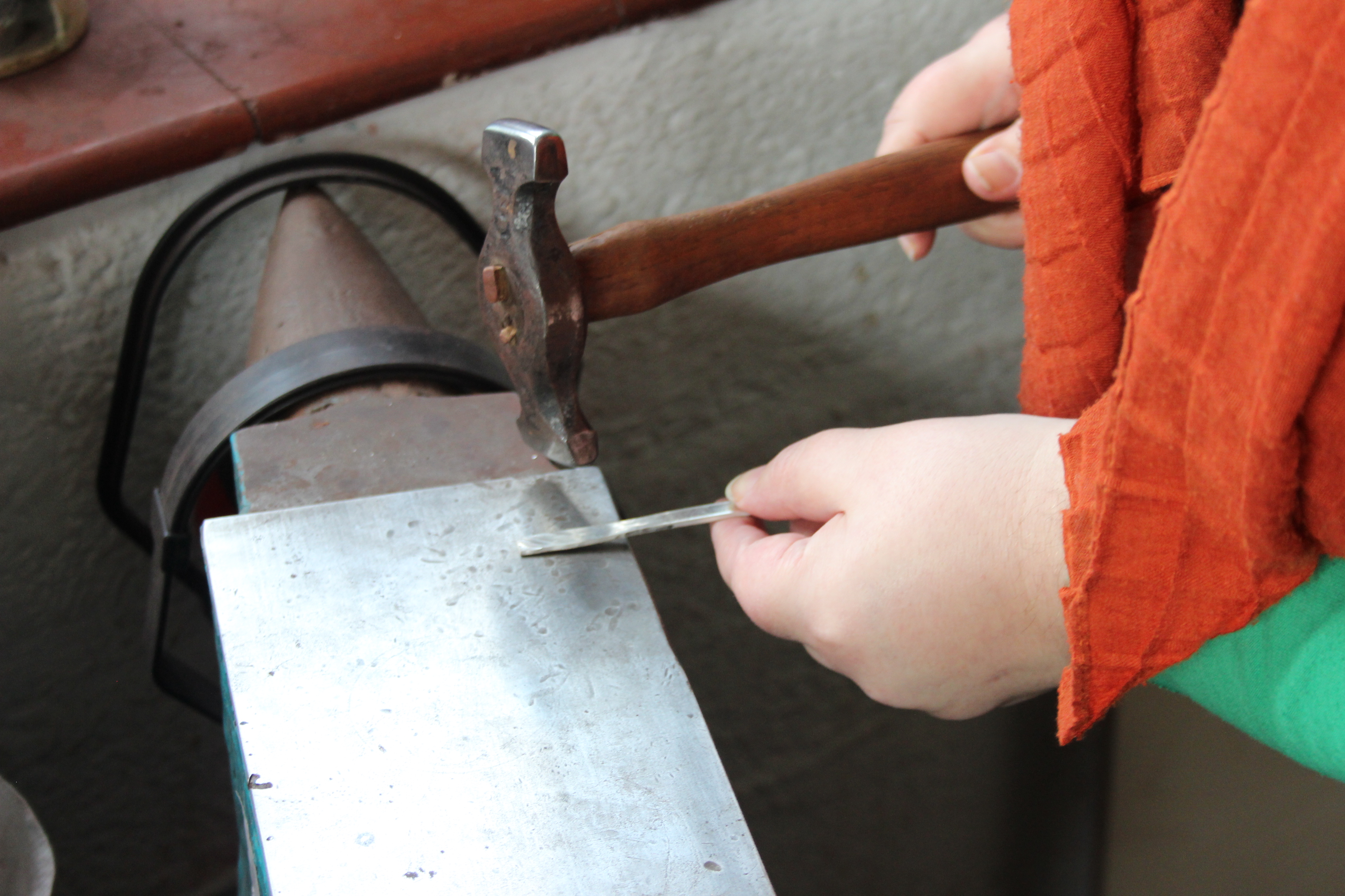 Silver Earring Making