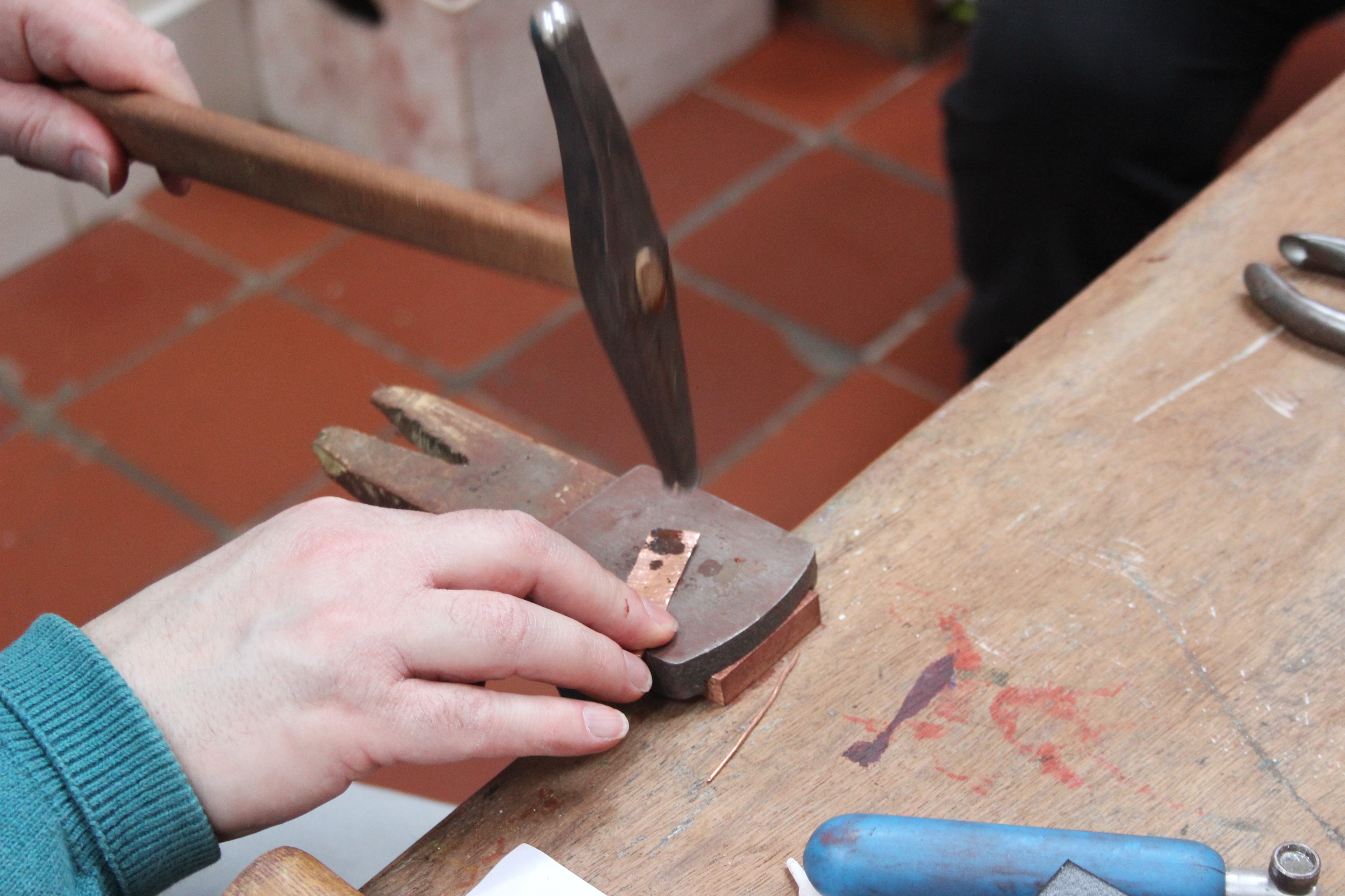 Silver Russian Ring Making