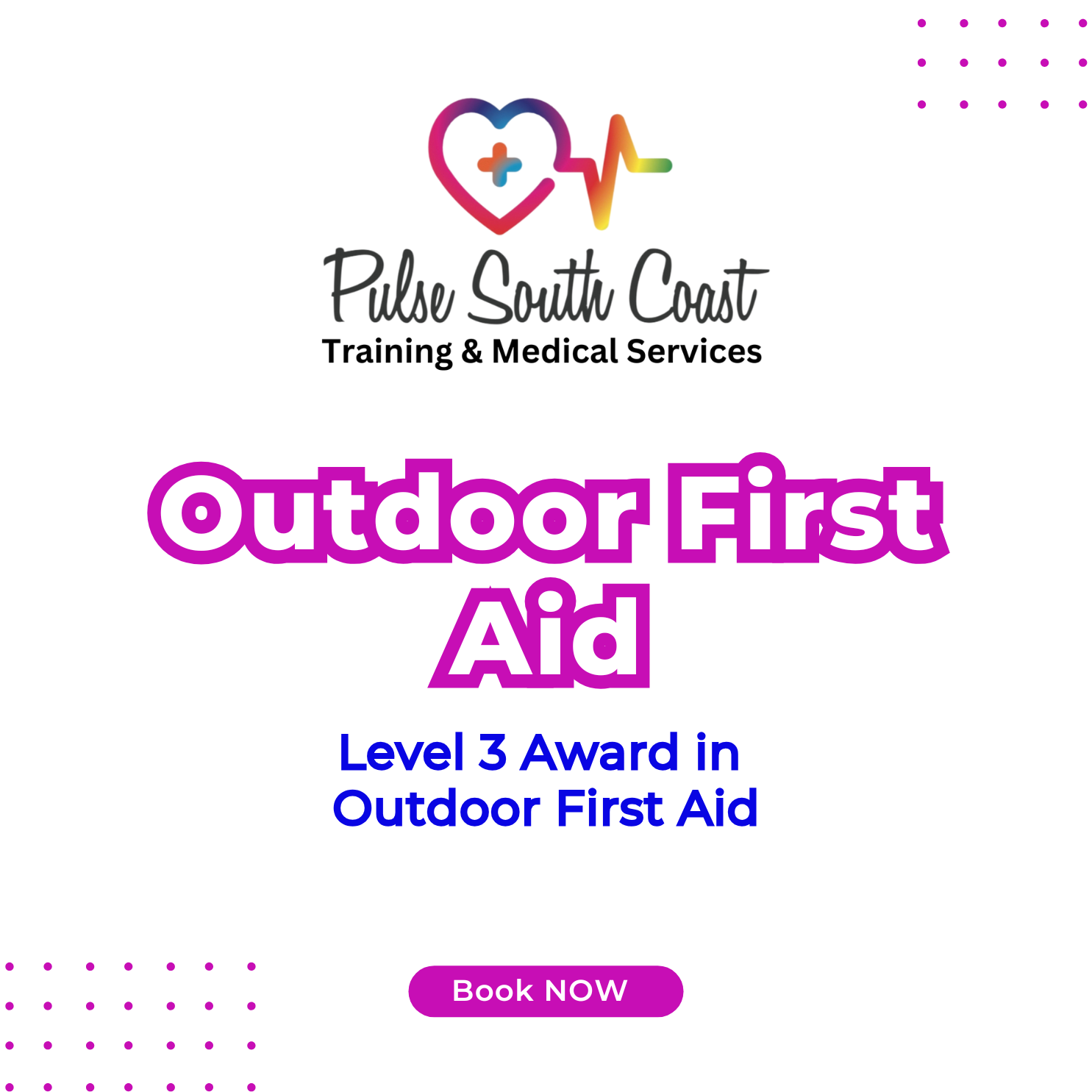 Level 3 Award in Outdoor First Aid