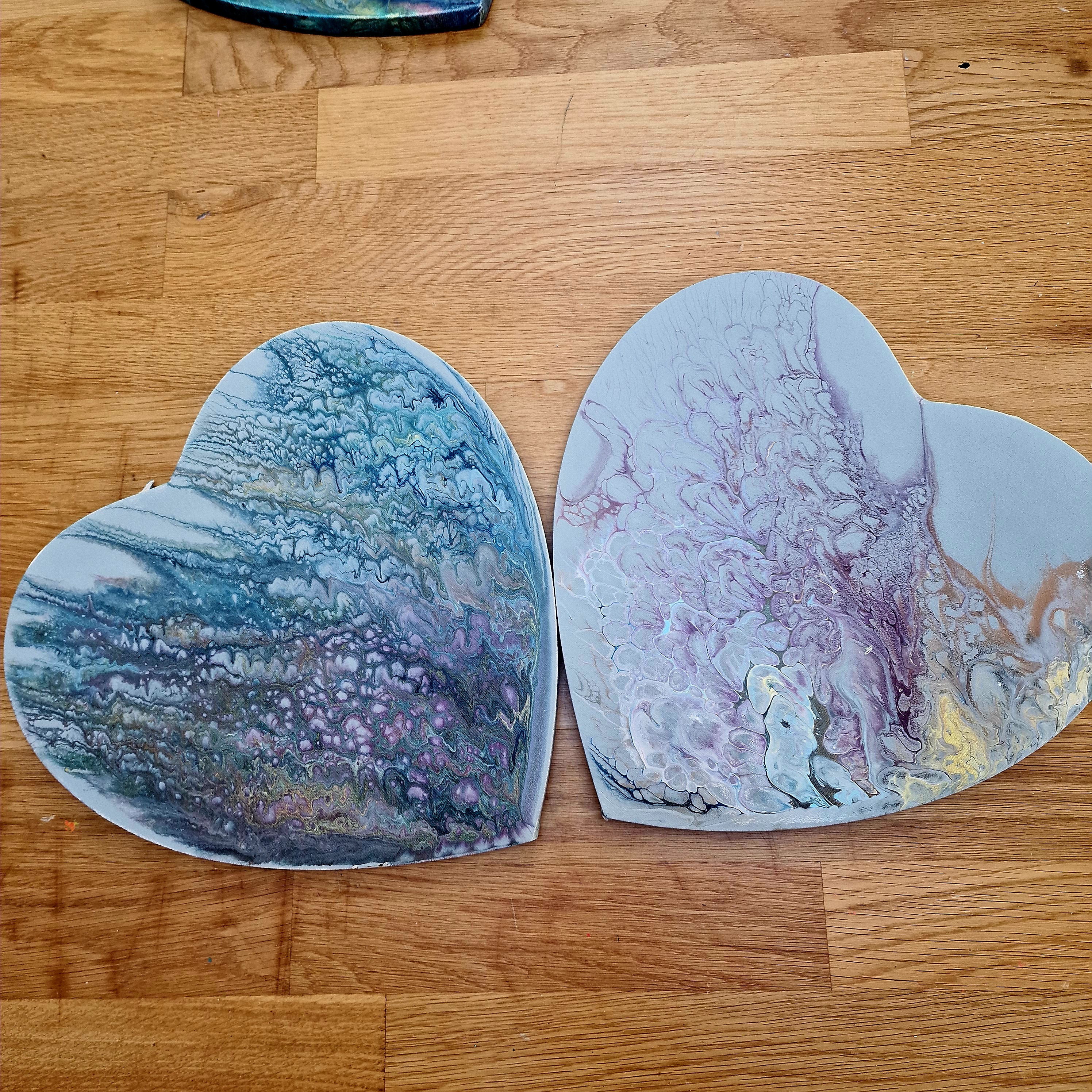 Fluid Art Hearts Workshop