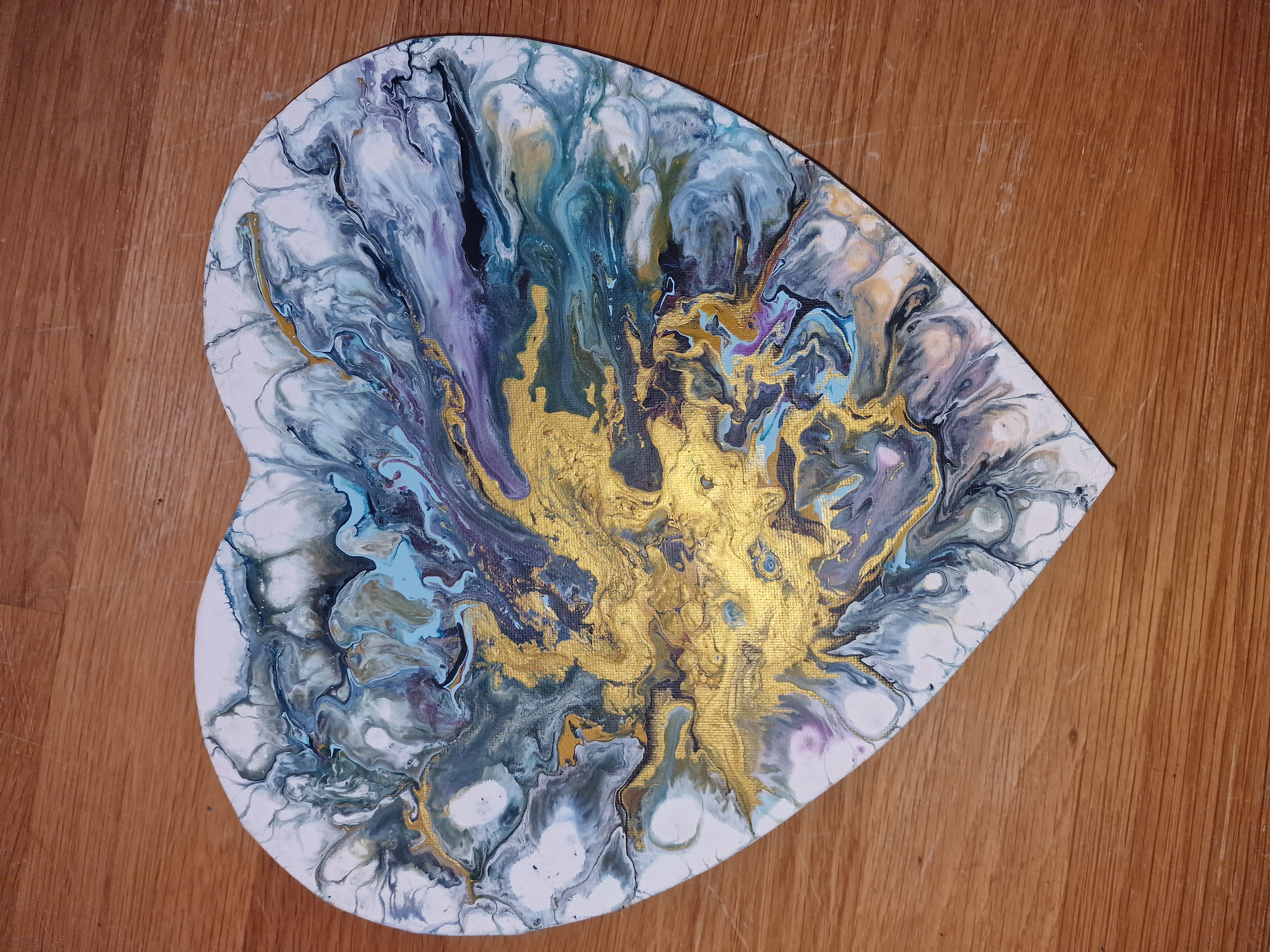 Fluid Art Hearts Workshop