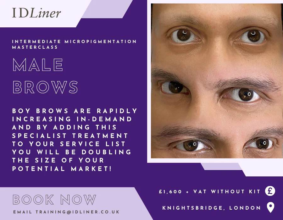 Male Brows | Intermediate Micropigmentation - Masterclass