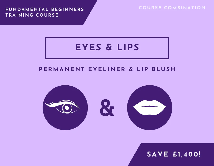 Permanent Makeup Course Combinations | Eyes & Lips - Small Group Learning