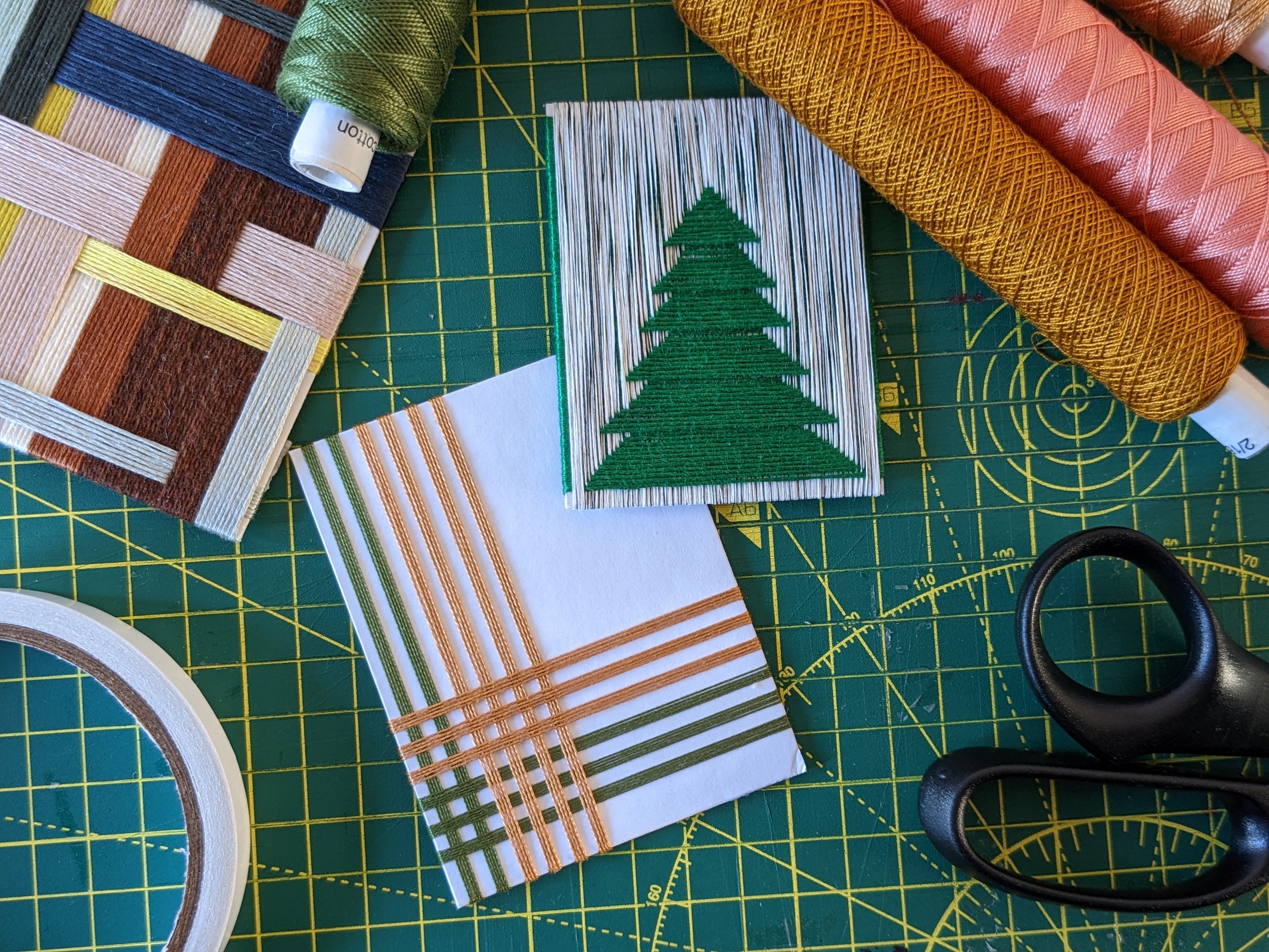 Paper Weaving & Yarn Wrapping Workshop