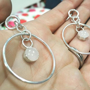 SUMMER TERM: Wednesday Afternoon Silver Jewellery Class 24th July – 28th August (6 weeks) 12.30-2.30pm with Krista Thomson