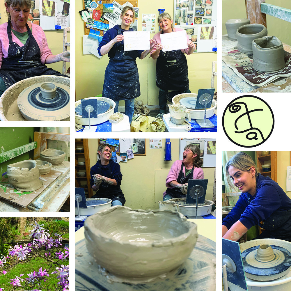 Beginners 1-day 1-2-1 pottery/ceramics workshop for 1 person