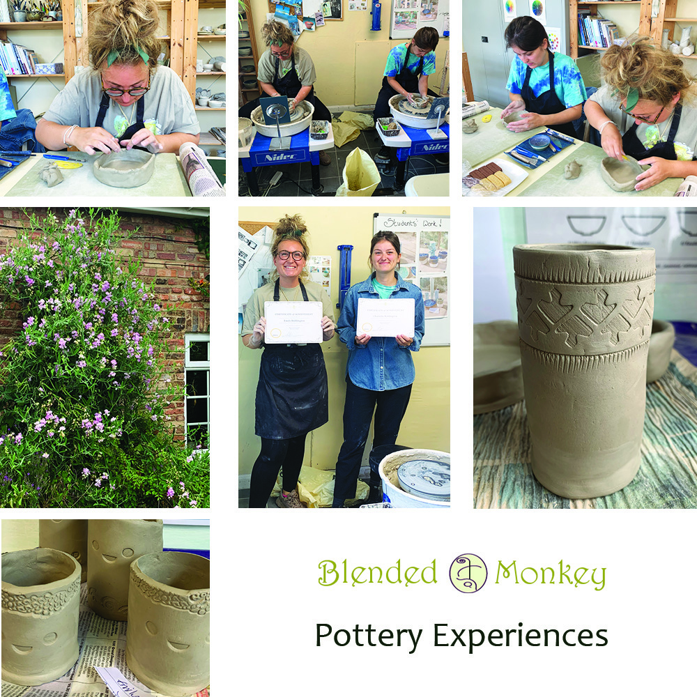 Beginners 1-day 1-2-1 pottery/ceramics workshop for 1 person