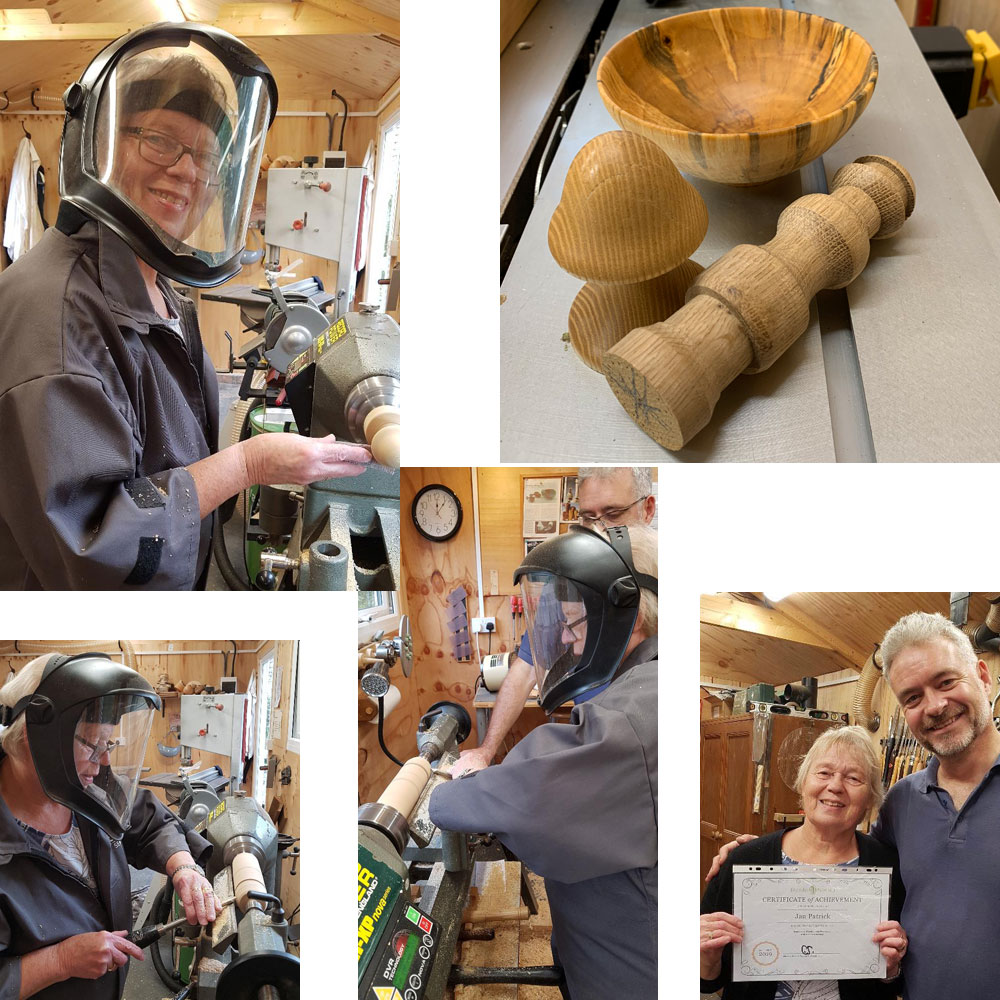 Beginners 1-day 1-2-1 woodturning workshop for 1 person