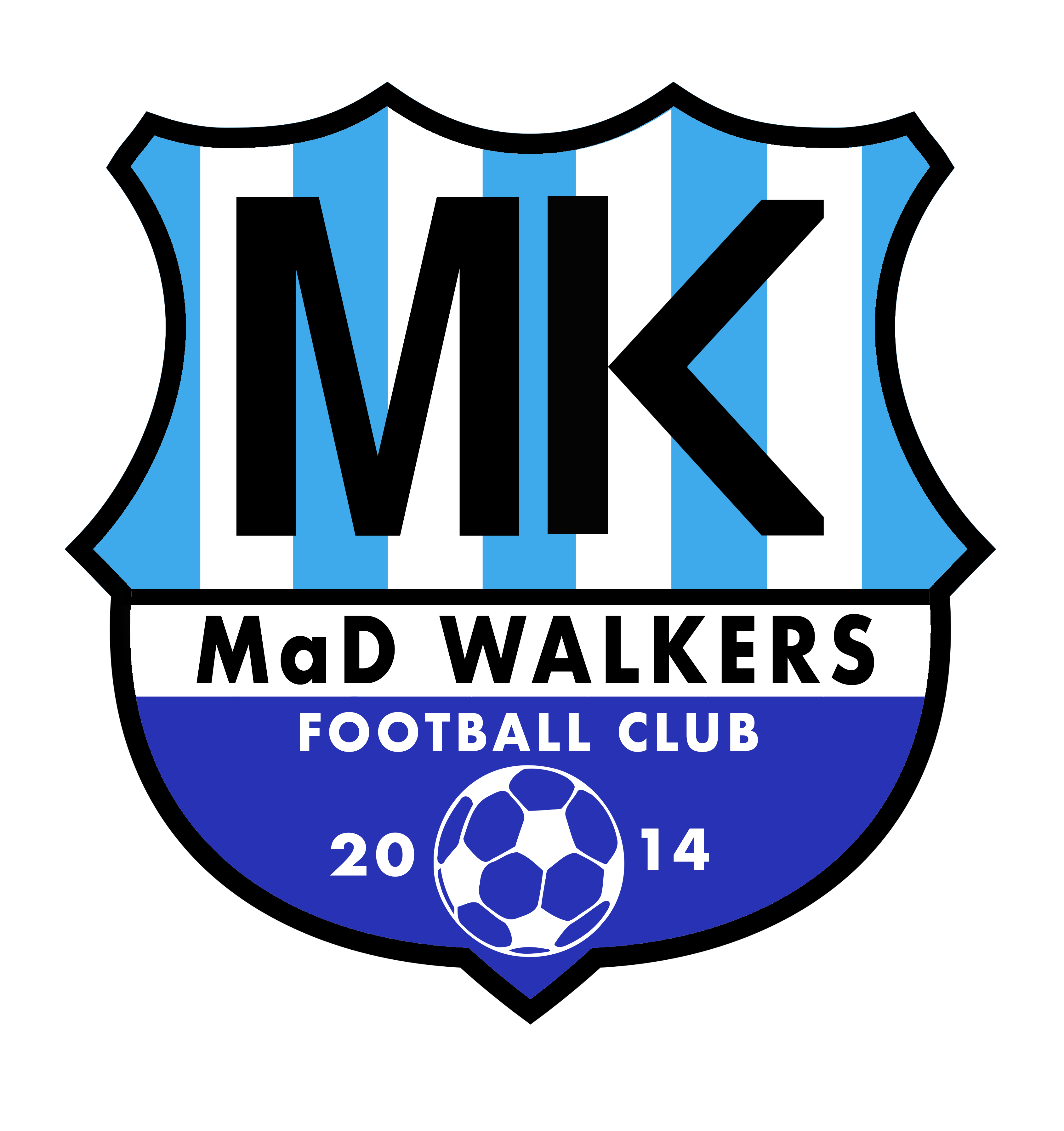 MK Walkers Football Club logo