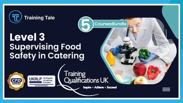 Level 3 Supervising Food Safety in Catering - CPD Accredited