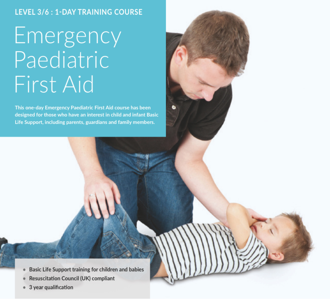 Emergency Paediatric First Aid (RQF) EPFA