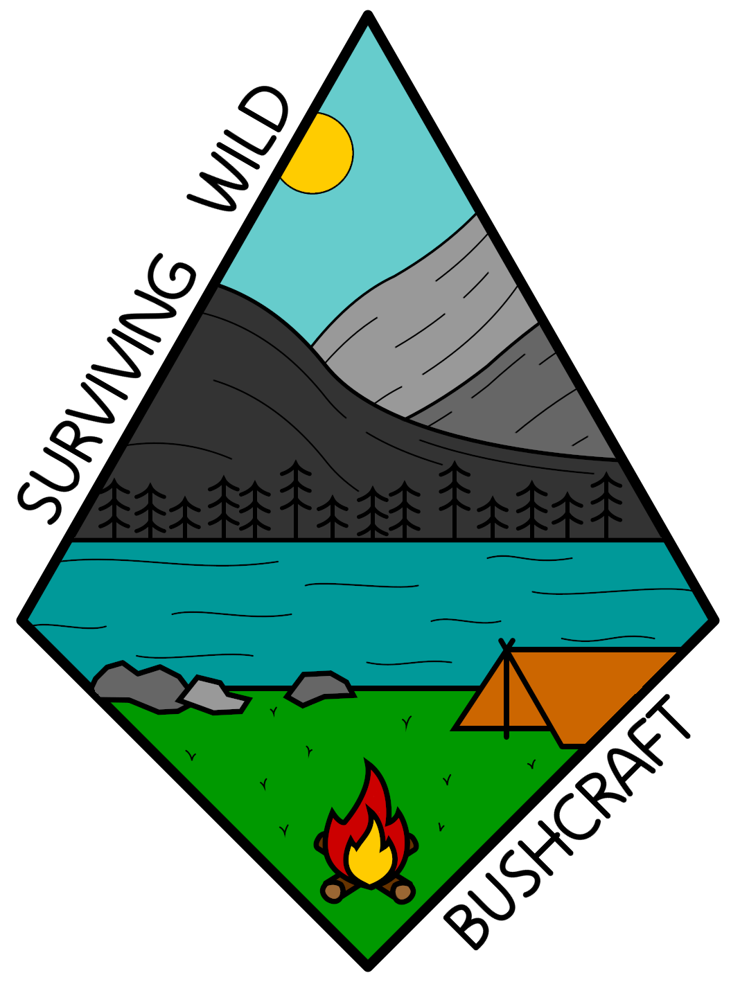 Surviving Wild Bushcraft logo