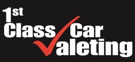 1st class car valeting logo