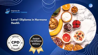 Health: Level 1 Diploma in Hormone Health