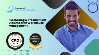 Purchasing & Procurement Diploma with Warehouse Management