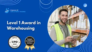 Level 1 Award in Warehousing