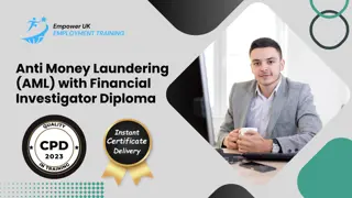 Anti Money Laundering (AML) with Financial Investigator Diploma