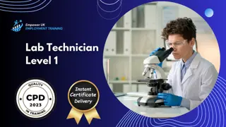 Lab Technician Level 1