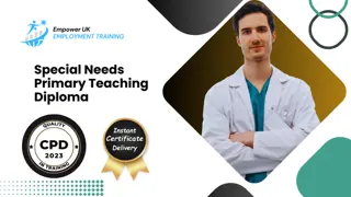 Special Needs Primary Teaching Diploma