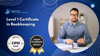 Level 1 Certificate in Bookkeeping Diploma