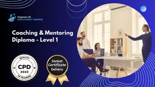 Coaching & Mentoring Diploma - Level 1