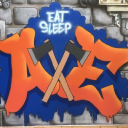 Eat Sleep Axe logo