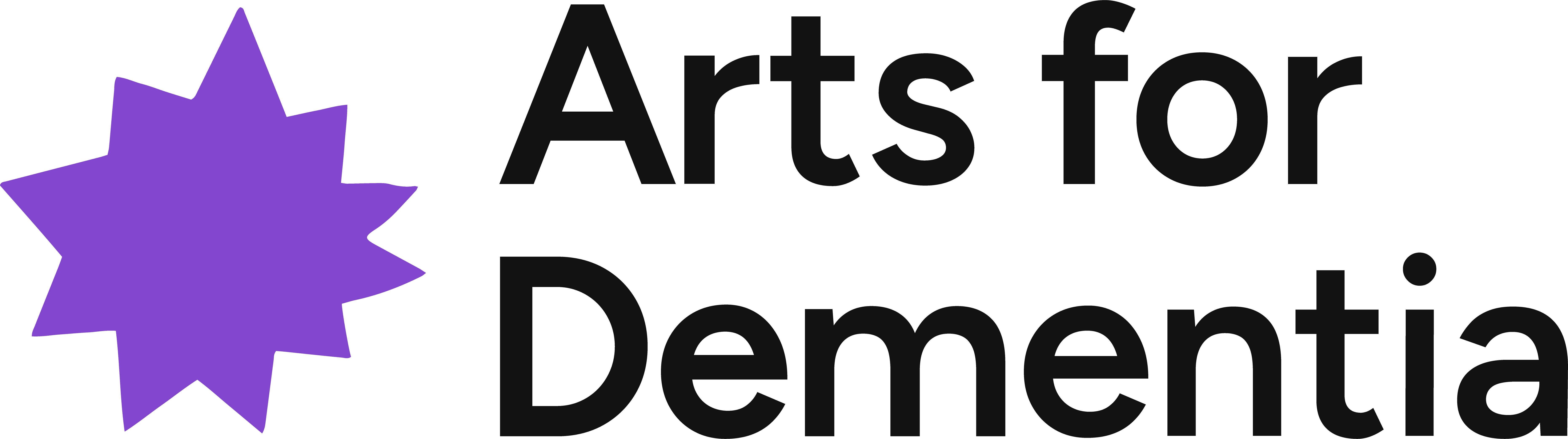 Arts for Dementia logo