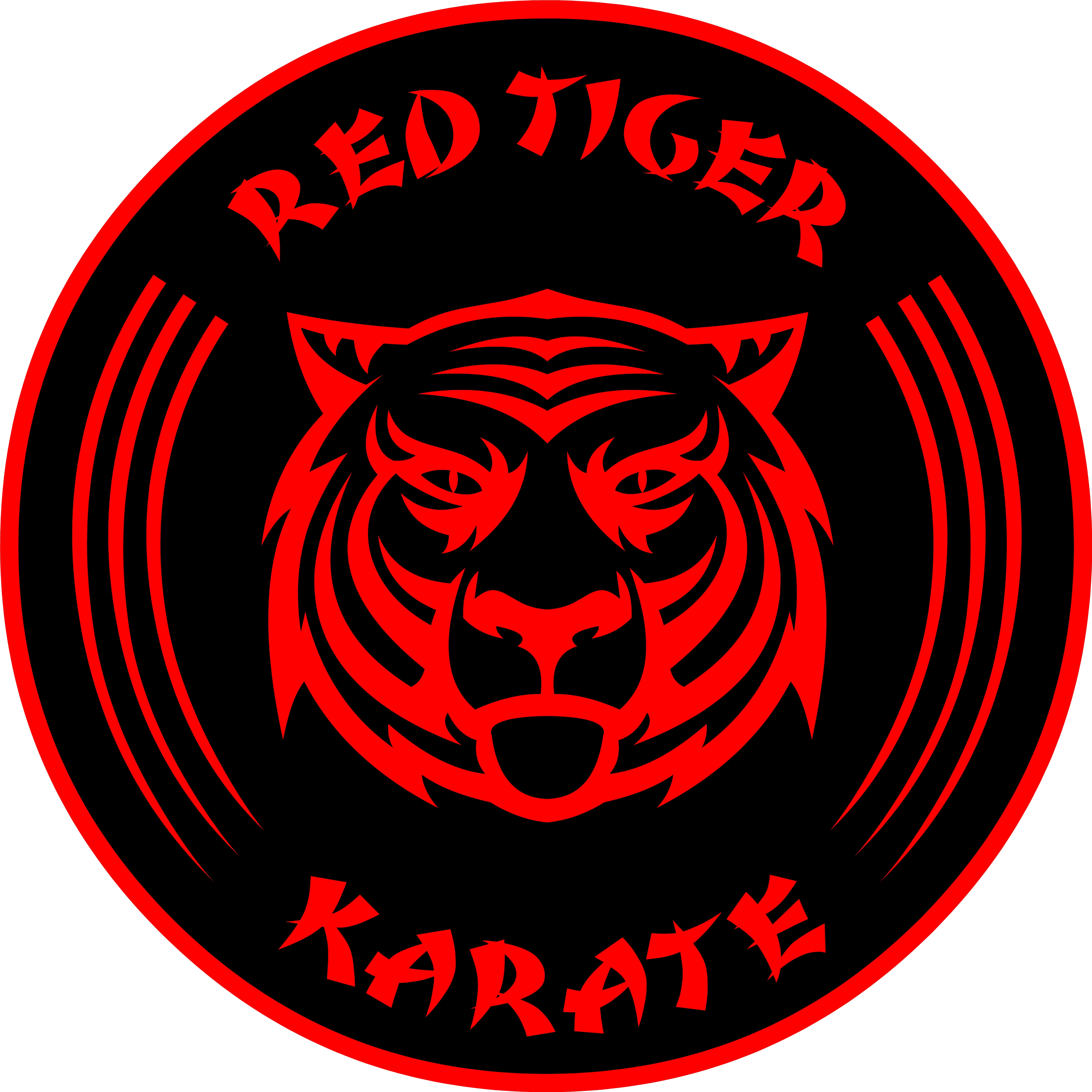 Red Tiger Karate Club logo