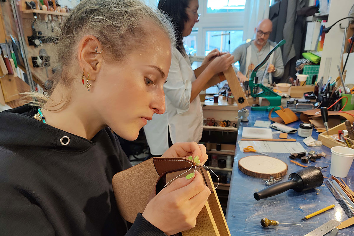 LEATHER CRAFT AND SEWING SKILLS - 2 Week Course