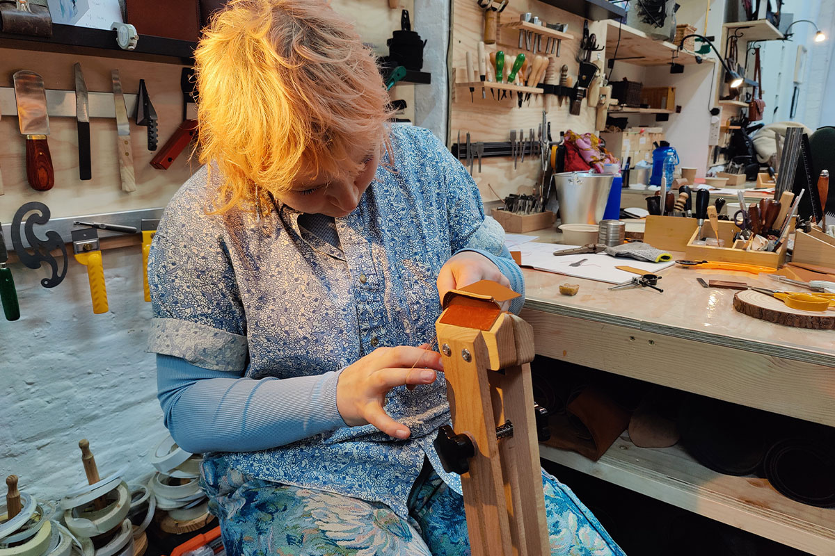 LEATHER CRAFT AND SEWING SKILLS - 2 Week Course