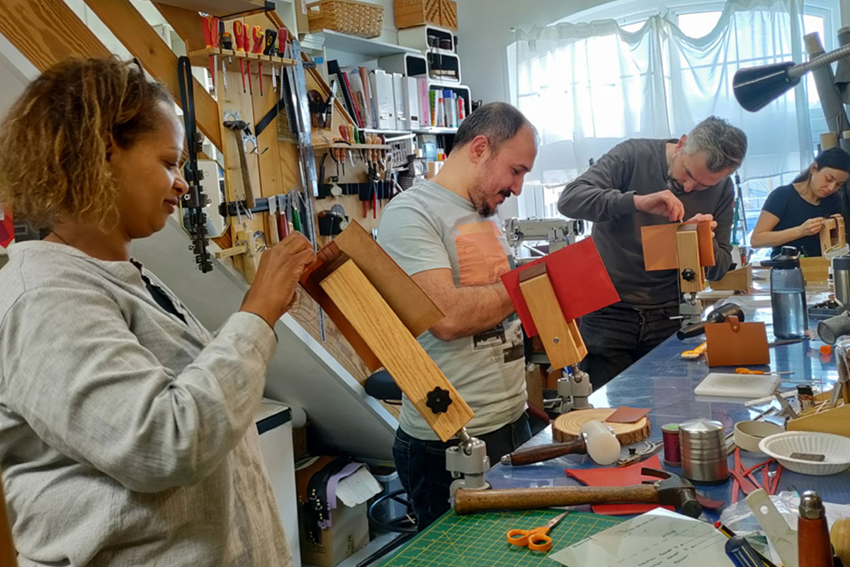 LEATHER CRAFT AND SEWING SKILLS - 2 Week Course