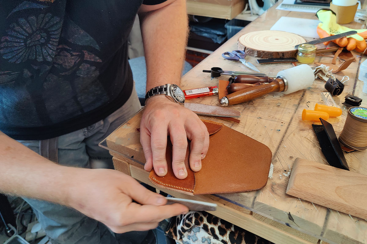 LEATHER CRAFT AND SEWING SKILLS - 2 Week Course