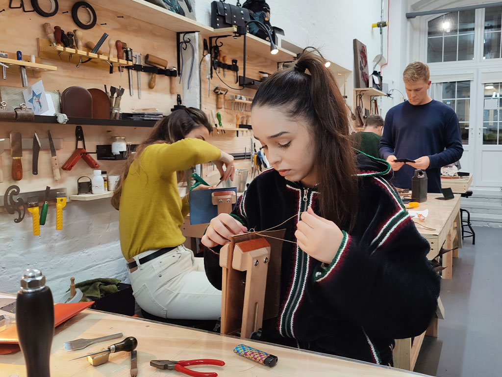 LEATHER CRAFT WORKSHOP: MAKE YOUR OWN HAND SEWN LEATHER ITEM