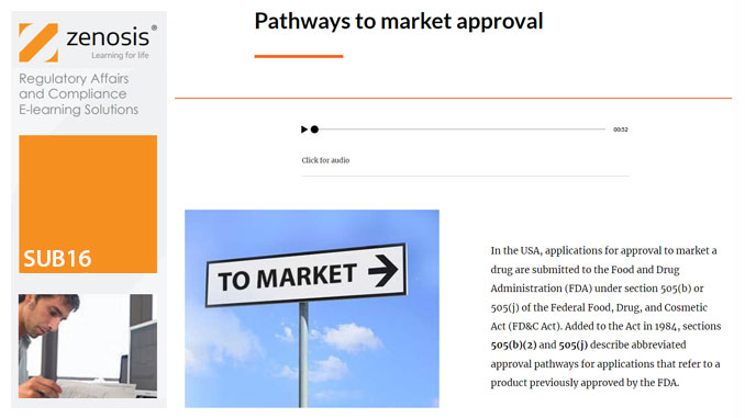 SUB16: The 505(b)(2) Application for Marketing Approval in the USA