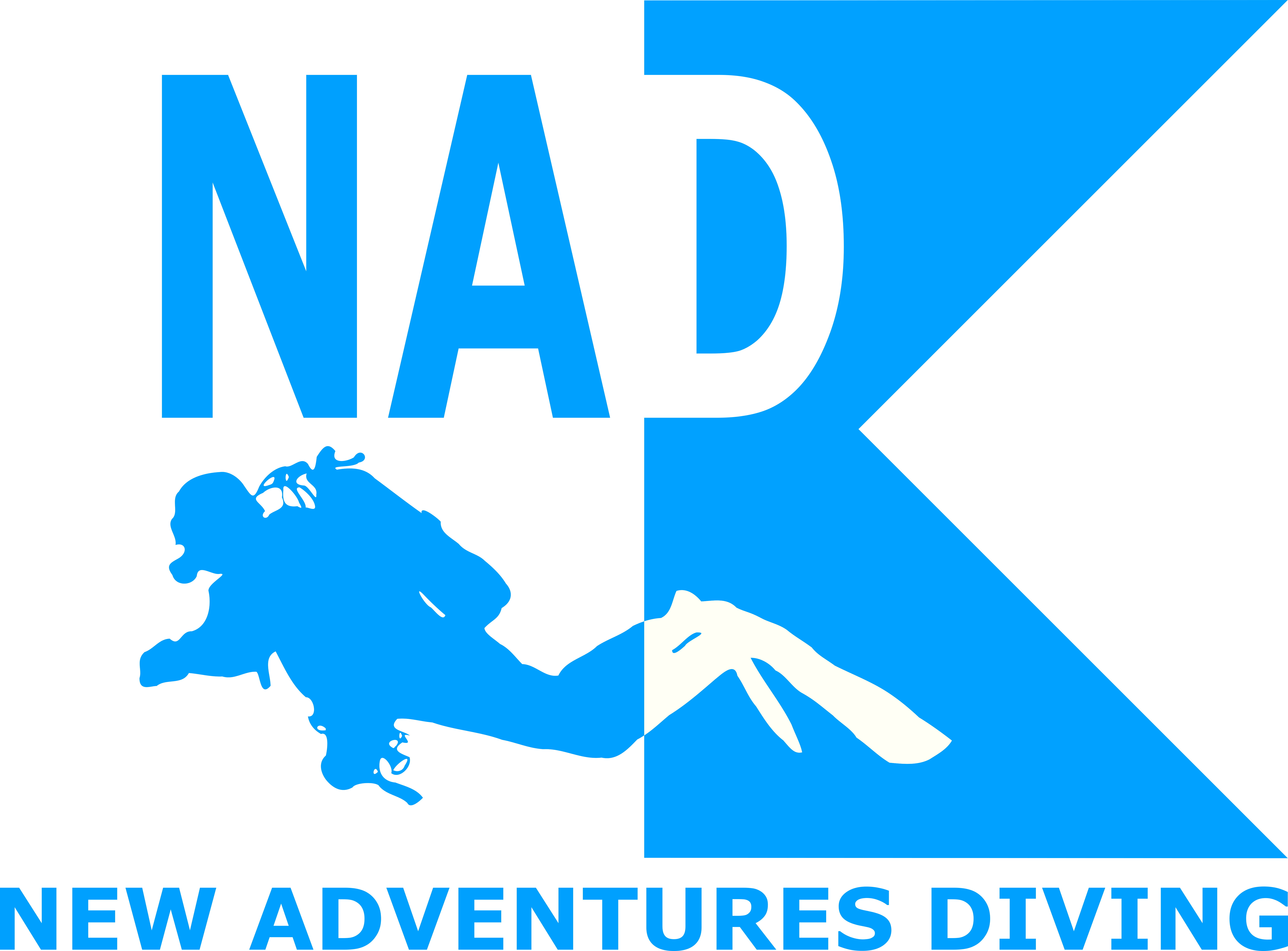 New Adventures Diving logo