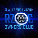 Rzoc - Renault Z.E. & E-Tech 100% Electric Owners Club logo