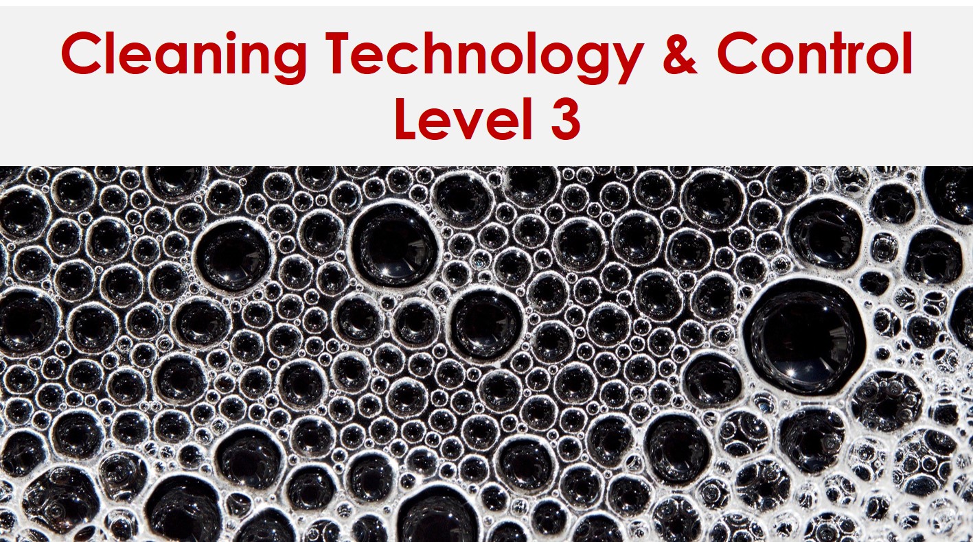 CPD Accredited Cleaning Technology and Control Level 3 (1 day)